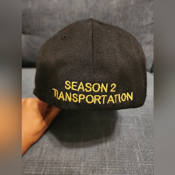 Lids Black Queen Sugar Crew Series Hat Green and Yellow Embroidery main image 4